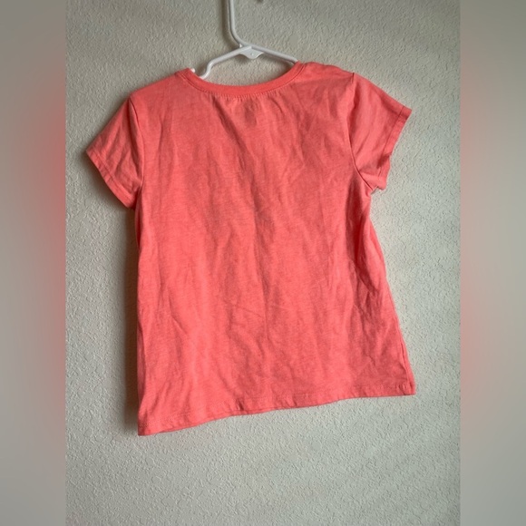 The Children's Place Coral “Mama’s Girl” Short Sleeve Tee size 5/6 - Picture 2 of 4